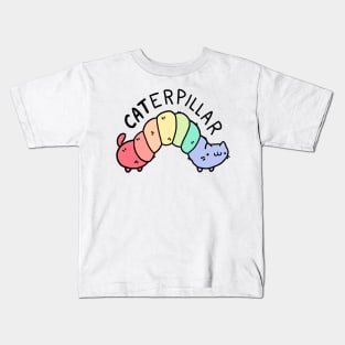 Rainbow CATerpillar Kids T-Shirt